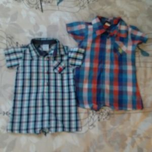 Baby boy one piece lot